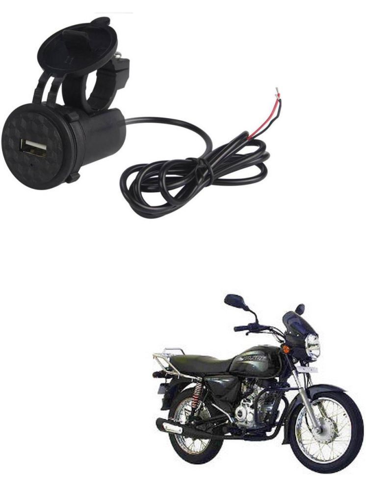     			Bajaj Boxer Black USB  Bike Charger