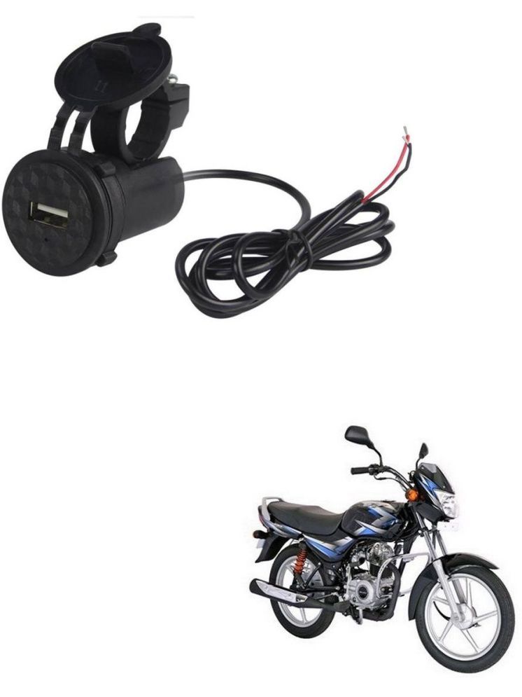     			Bajaj CT 100 Black USB  Bike Charger