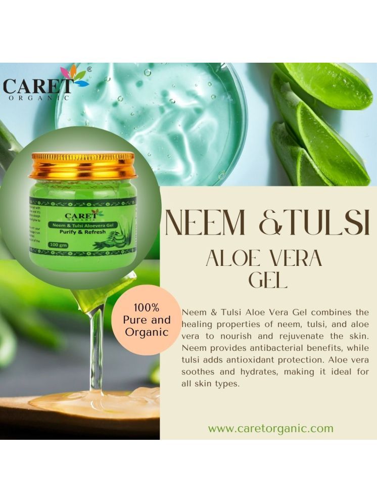     			Caret Organic Neem & Tulsi Shaving Gel 100 g