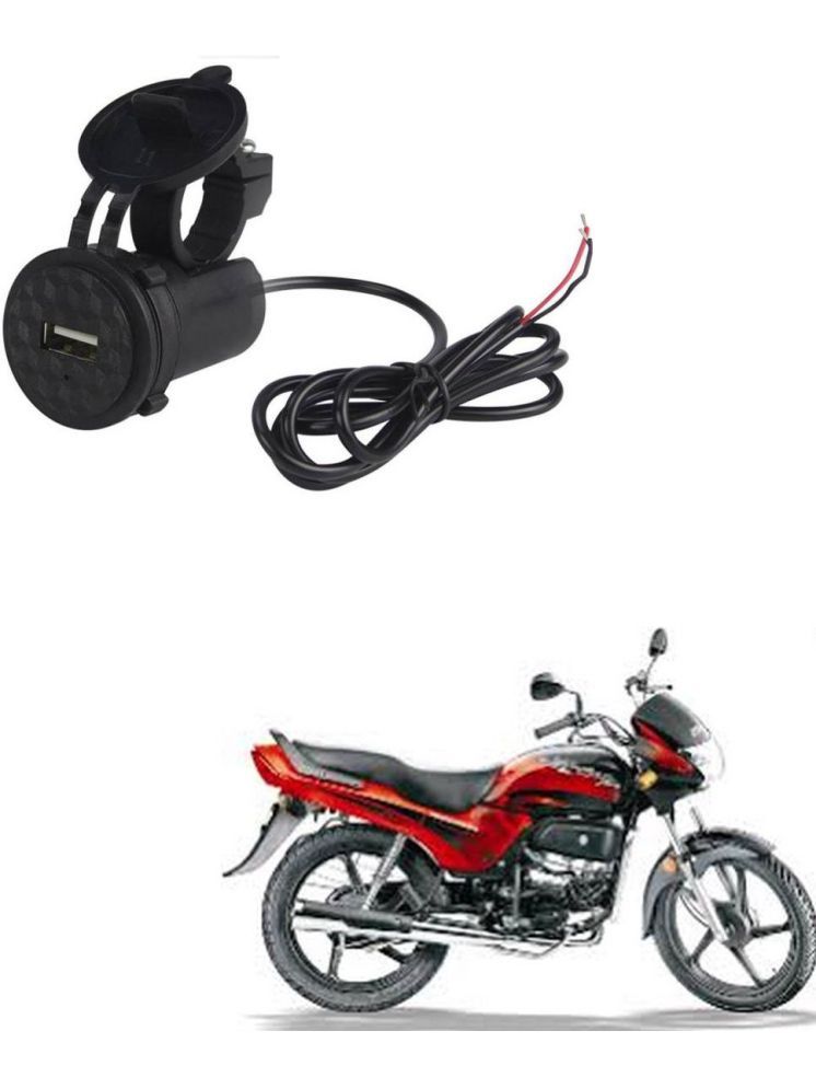     			HeroPassion Plus Black USB  Bike Charger