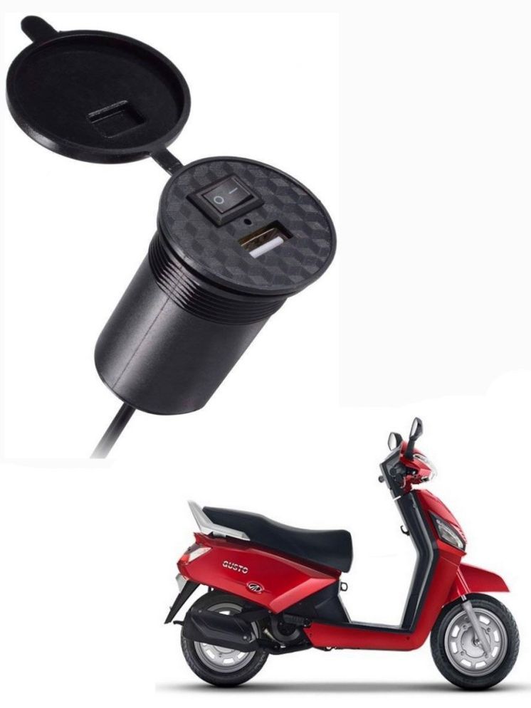     			Mahindra All Bike Model Black USB  Bike Charger