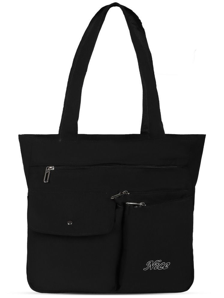     			NICE BAG Shoulder Bag Polyster Set of 1 ( Black )