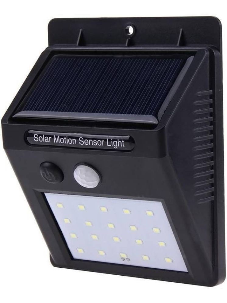     			SPARKWORLD 2W Solar Outdoor Wall Light ( Pack of 1 )