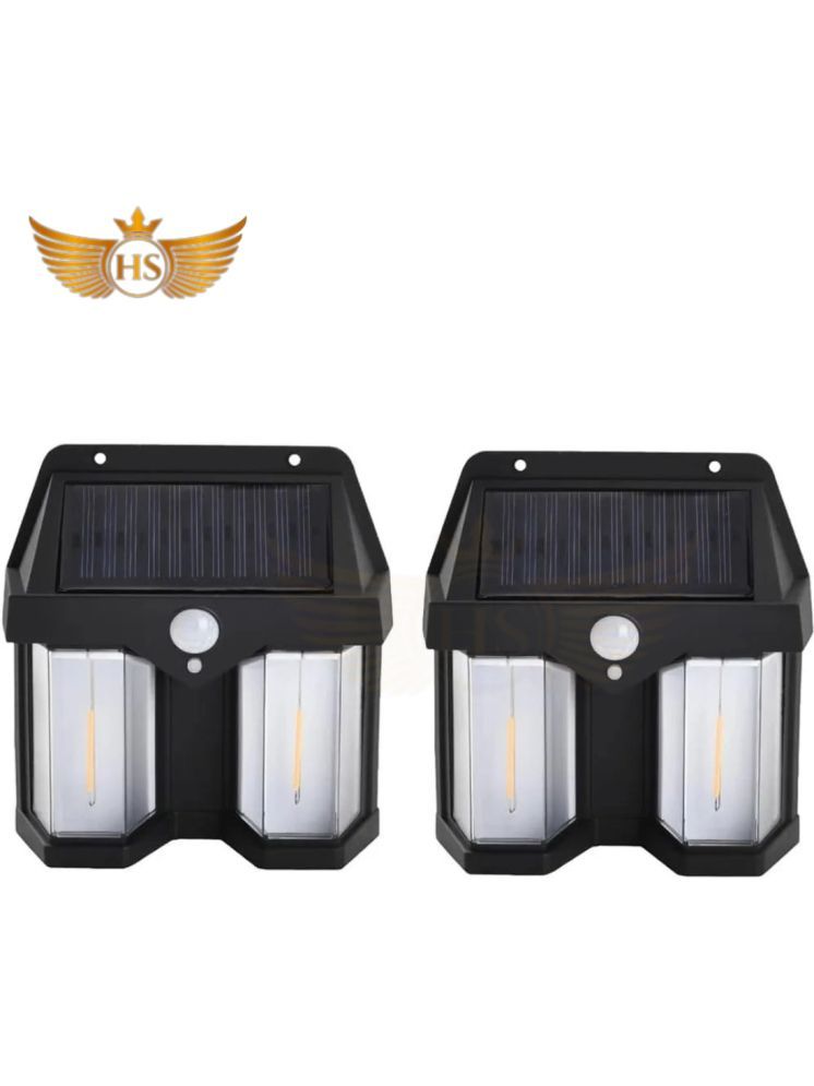     			SPARKWORLD 5W Solar Outdoor Wall Light ( Pack of 2 )