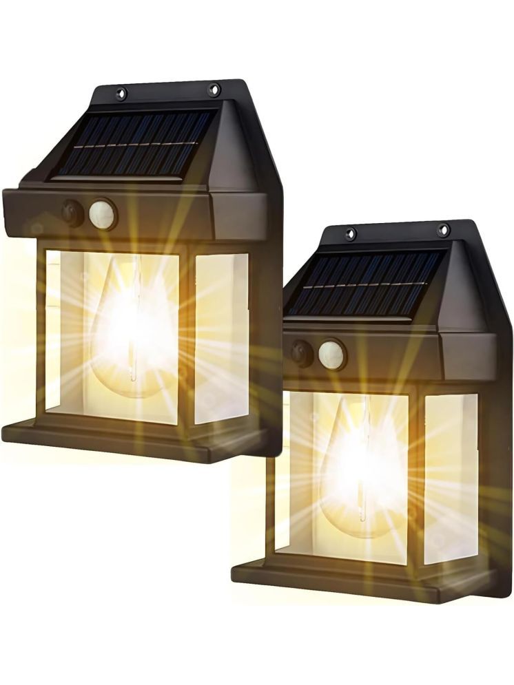     			SPARKWORLD 5W Solar Outdoor Wall Light ( Pack of 2 )