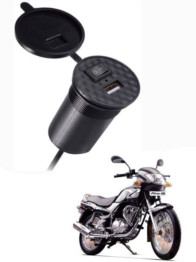     			TVS All Bike Model Black USB  Bike Charger