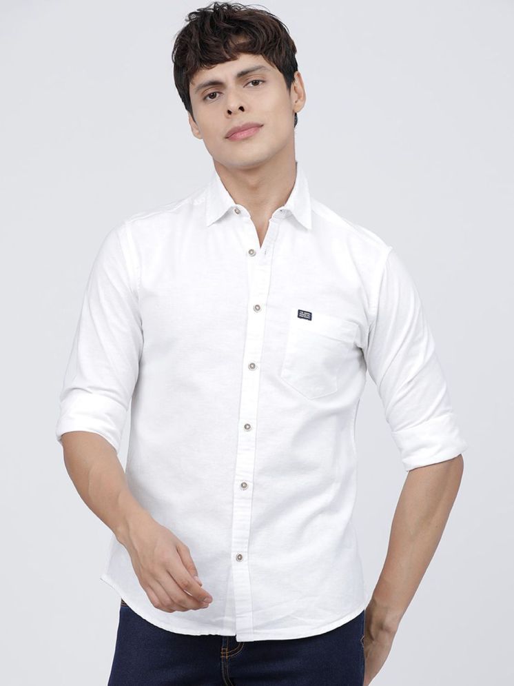     			The Indian Garage Co Men White Casual Shirt