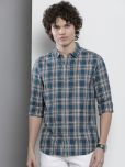 The Indian Garage Co Men Checked Casual Shirt