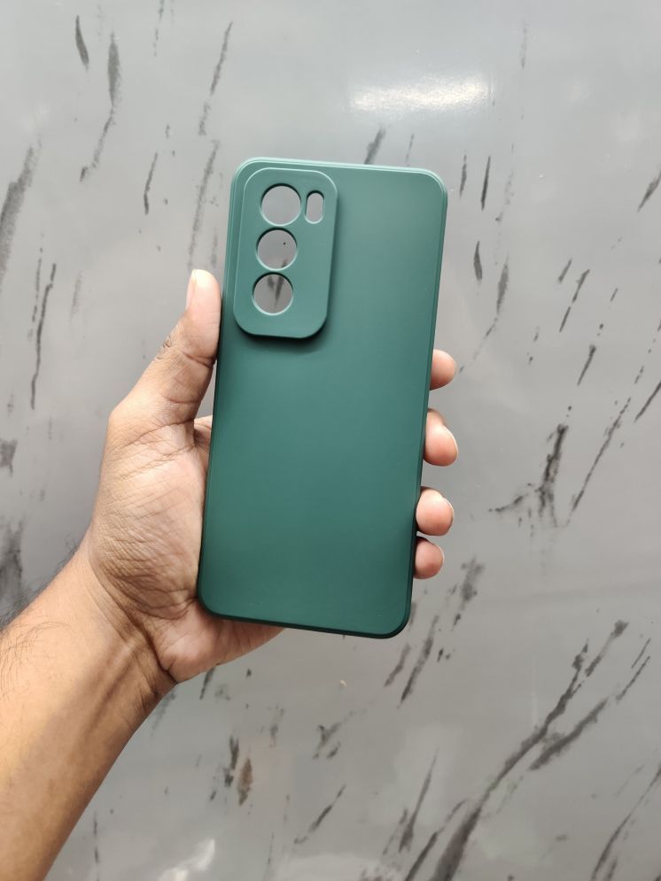     			Case Vault Covers Silicon Soft cases Compatible For Silicon Oppo Reno 12 Pro 5G ( )