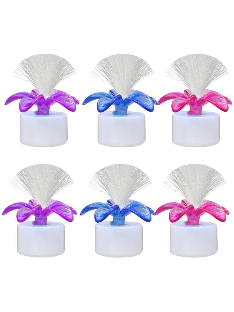     			JMALL - Floating Flower LED Candle Battery Opearted ( Pack of 6 )