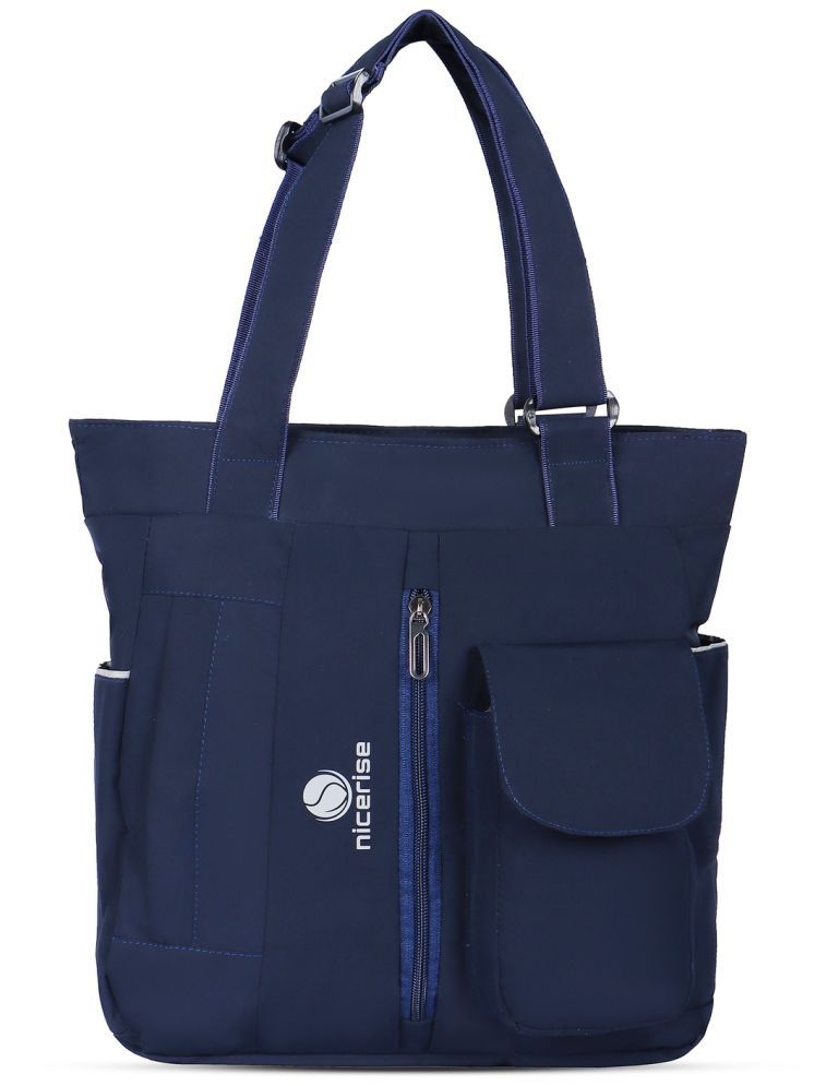     			NICE BAG Shoulder Bag Polyster Set of 1 ( Blue )