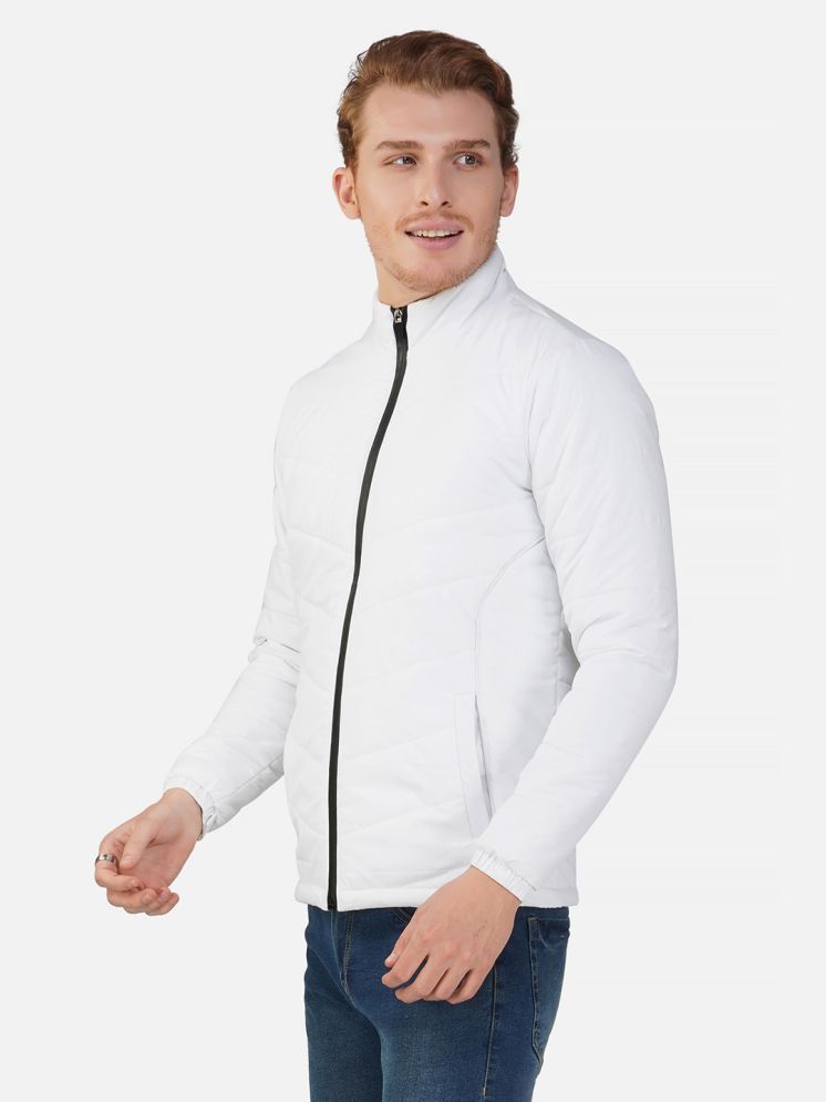     			XFOX Polyester Men's Windcheater Jacket - White ( Pack of 1 )