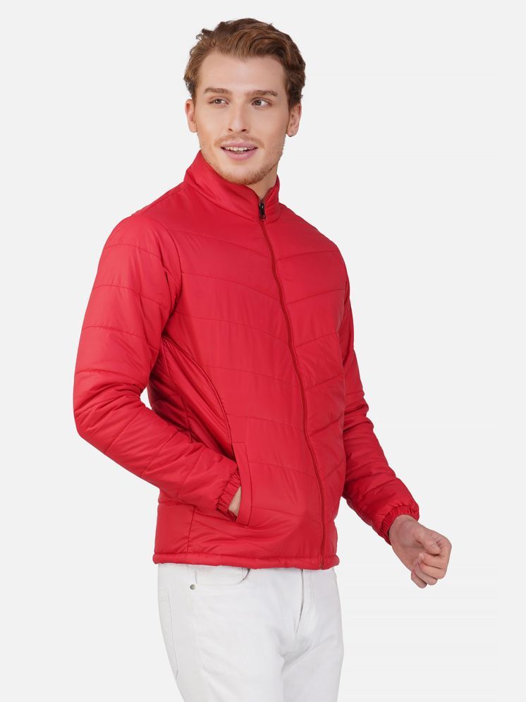     			XFOX Polyester Men's Windcheater Jacket - Red ( Pack of 1 )