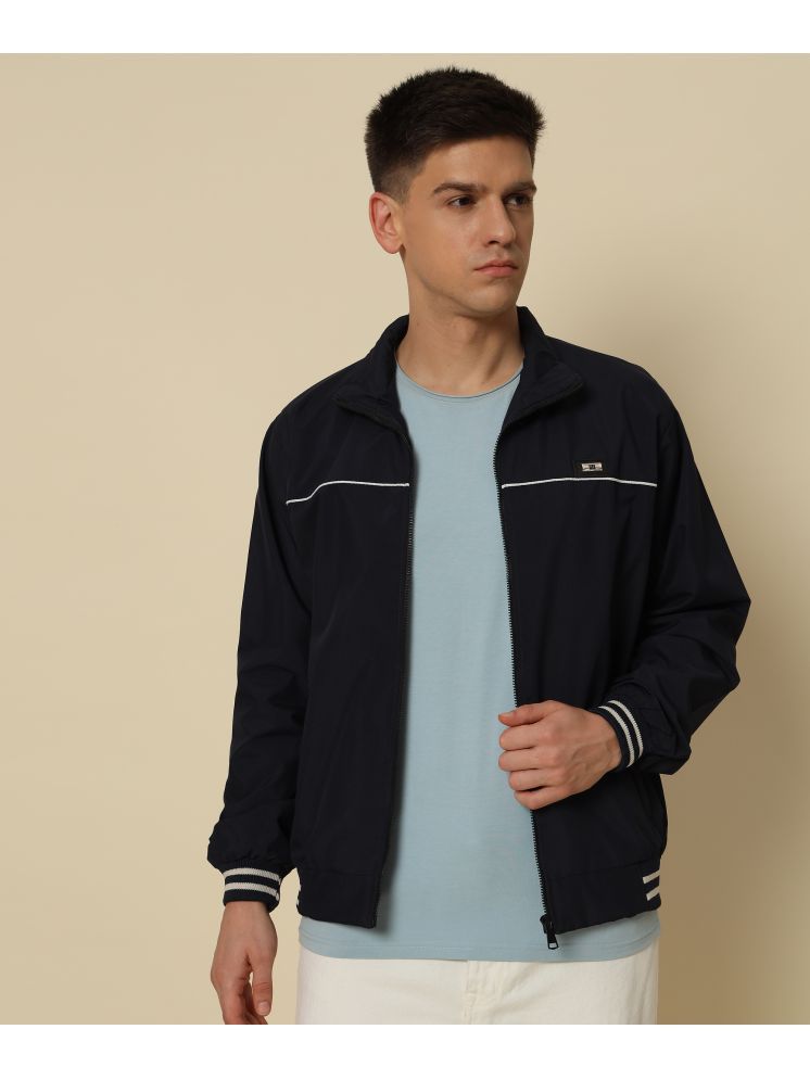     			HEMLOCK Polyester Men's Windcheater Jacket - Navy ( Pack of 1 )