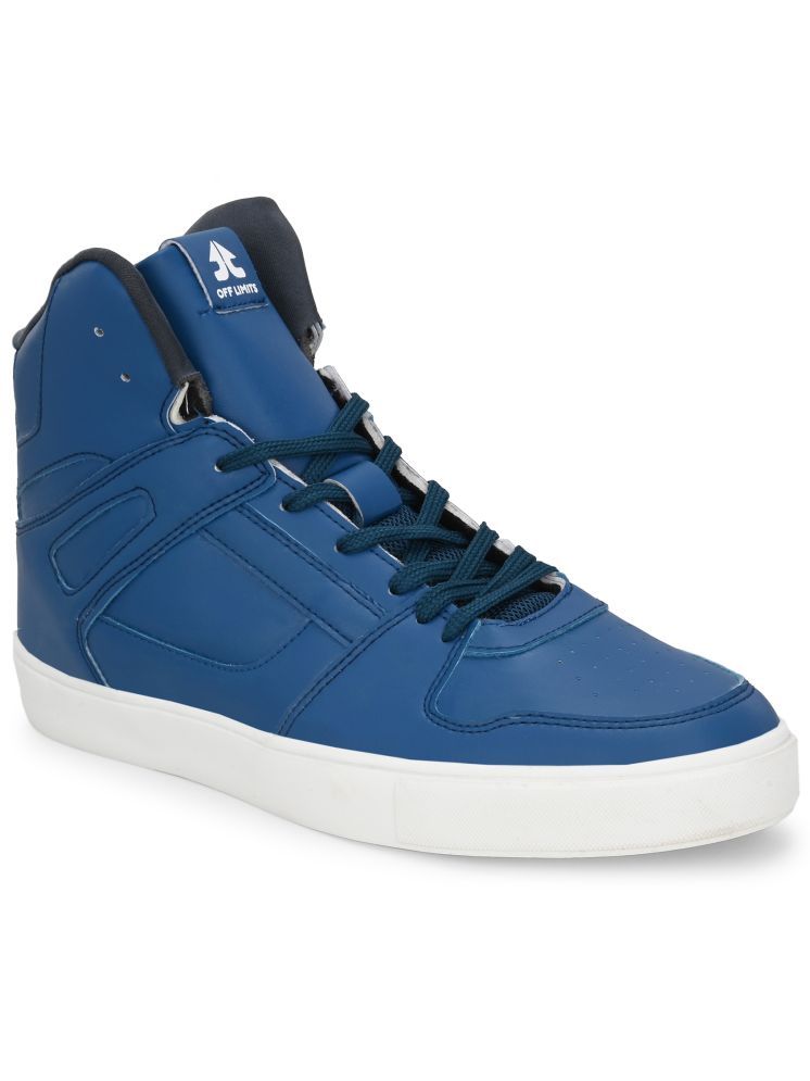     			OFF LIMITS HOUSTON Teal Men's Sneakers