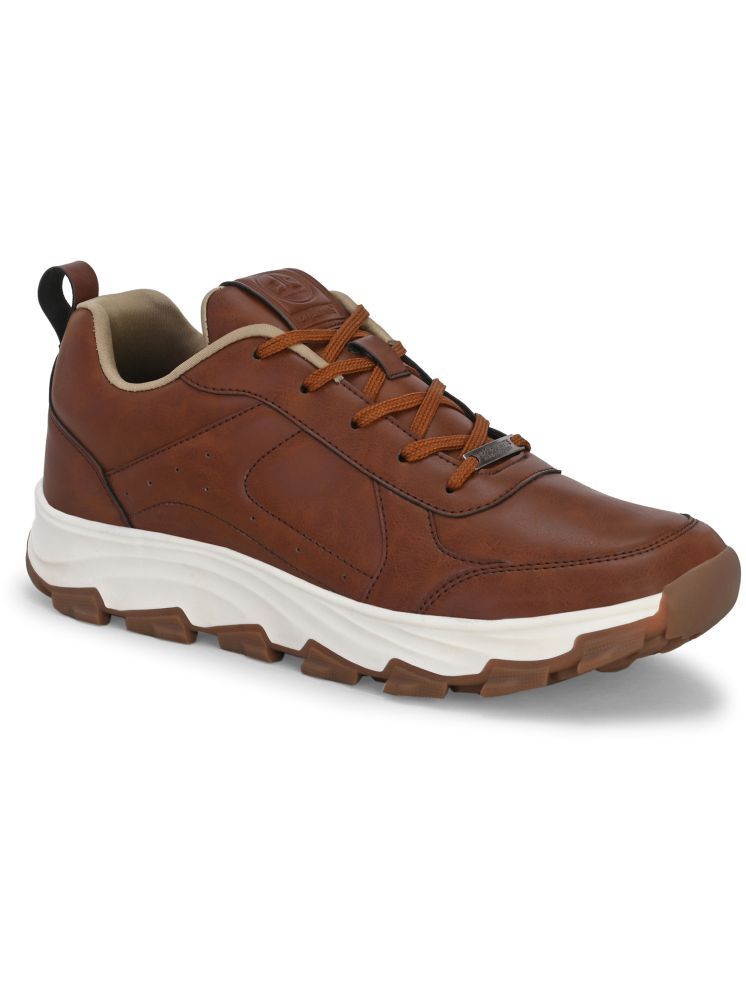     			OFF LIMITS REMUS Tan Men's Sports Running Shoes