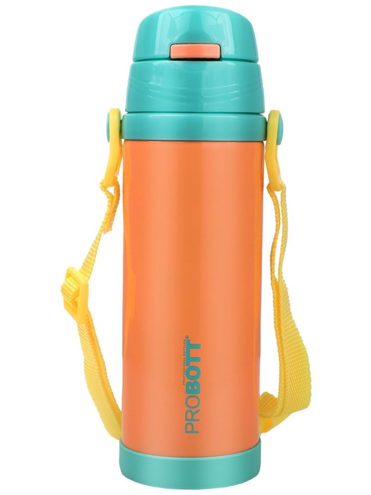     			Probott Tom 500ml Orange Steel Flask ( 500 ml )