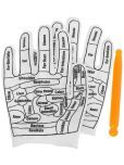 Acupressure Hand Socks With Stick | Hand Pointed Massage Gloves | Reflexology Graphic Print Hand Gloves | Spa Massager | Personal Care