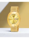 REESKY Gold Stainless Steel Analog Men's Watch