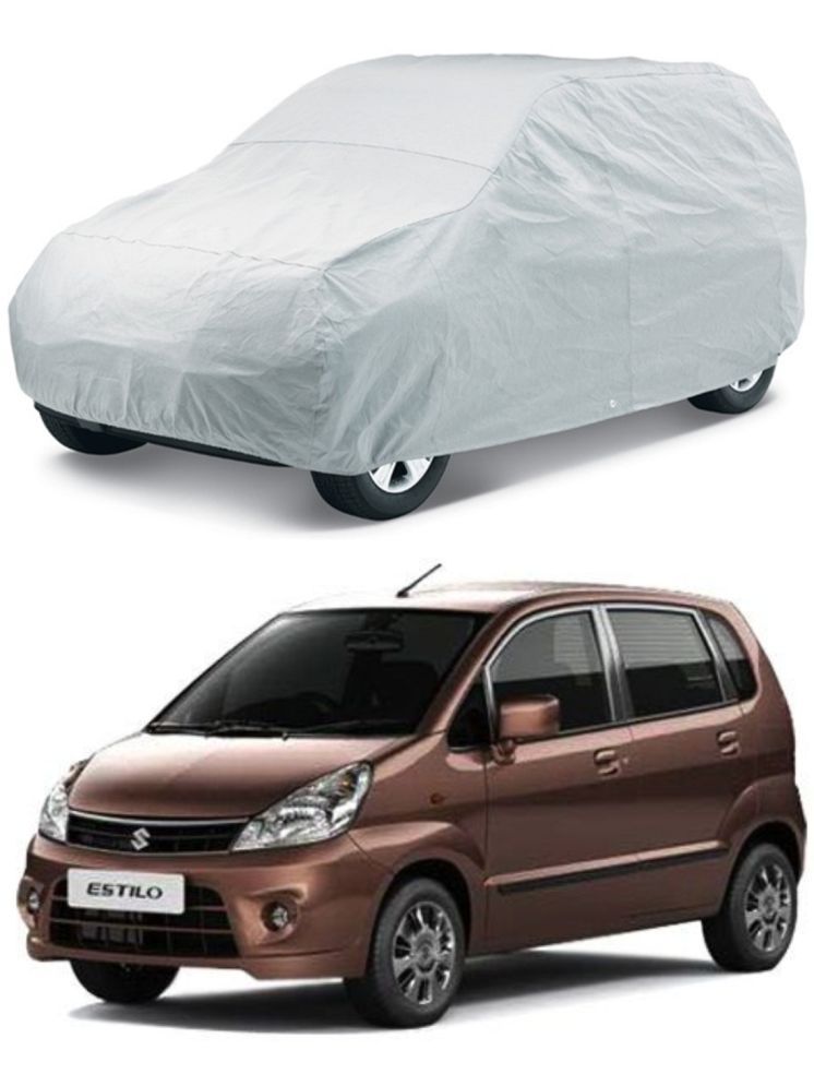     			CARNEST Car Body Cover for Maruti Suzuki Estilo Without Mirror Pocket ( Pack of 1 ) , Silver