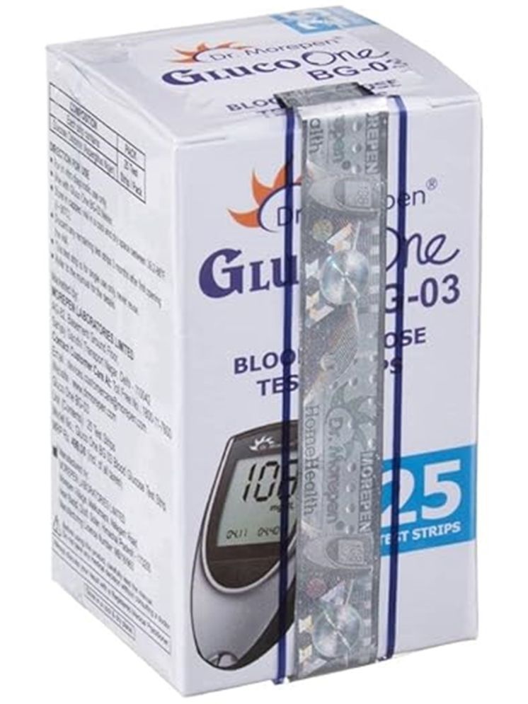     			Dr. Morepen Bg-03 25 Test Strips