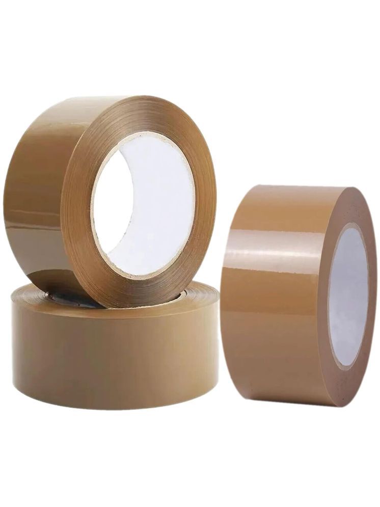     			Eclet Brown Single Sided Packing Tape ( Pack of 3 )