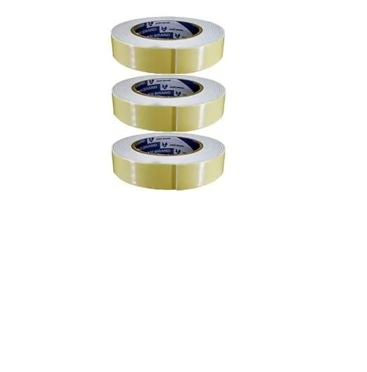     			Freedy Yellow Double Sided Foam Tape ( Pack of 1 )