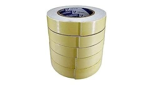     			Freedy Yellow Double Sided Foam Tape ( Pack of 1 )