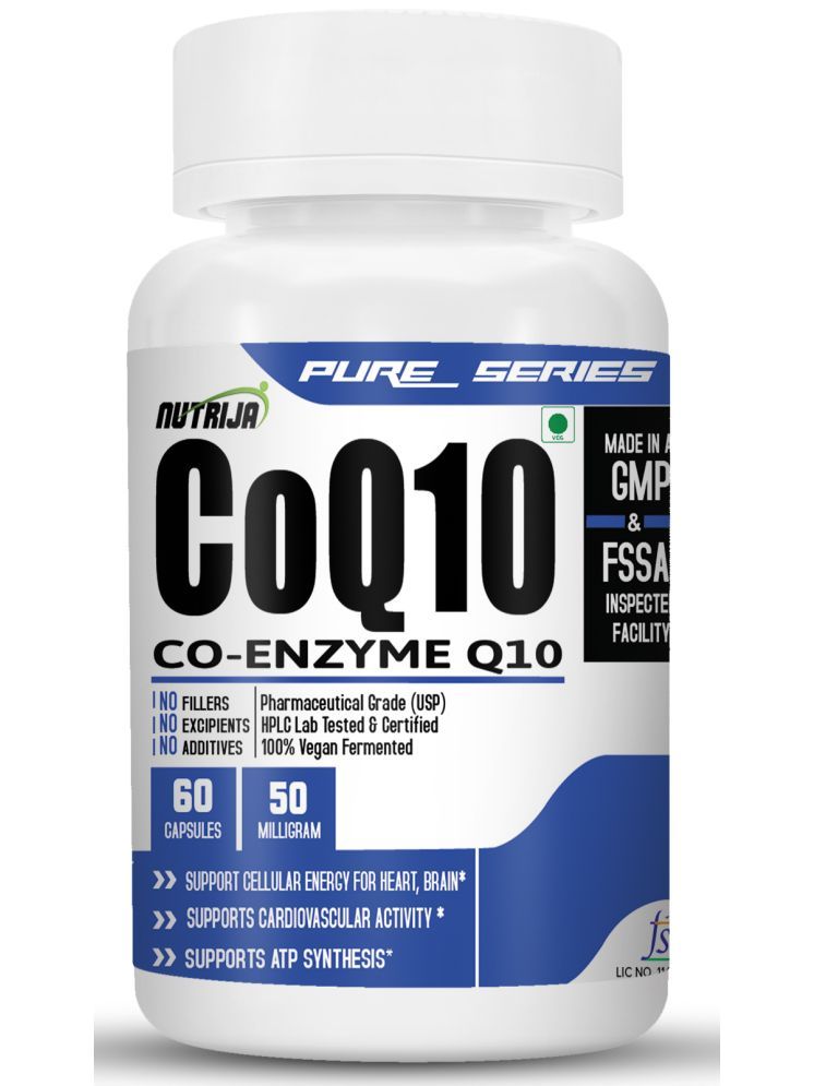     			NUTRIJA COENZYME Q10 (COQ10)50MG - 60 no.s Capsule