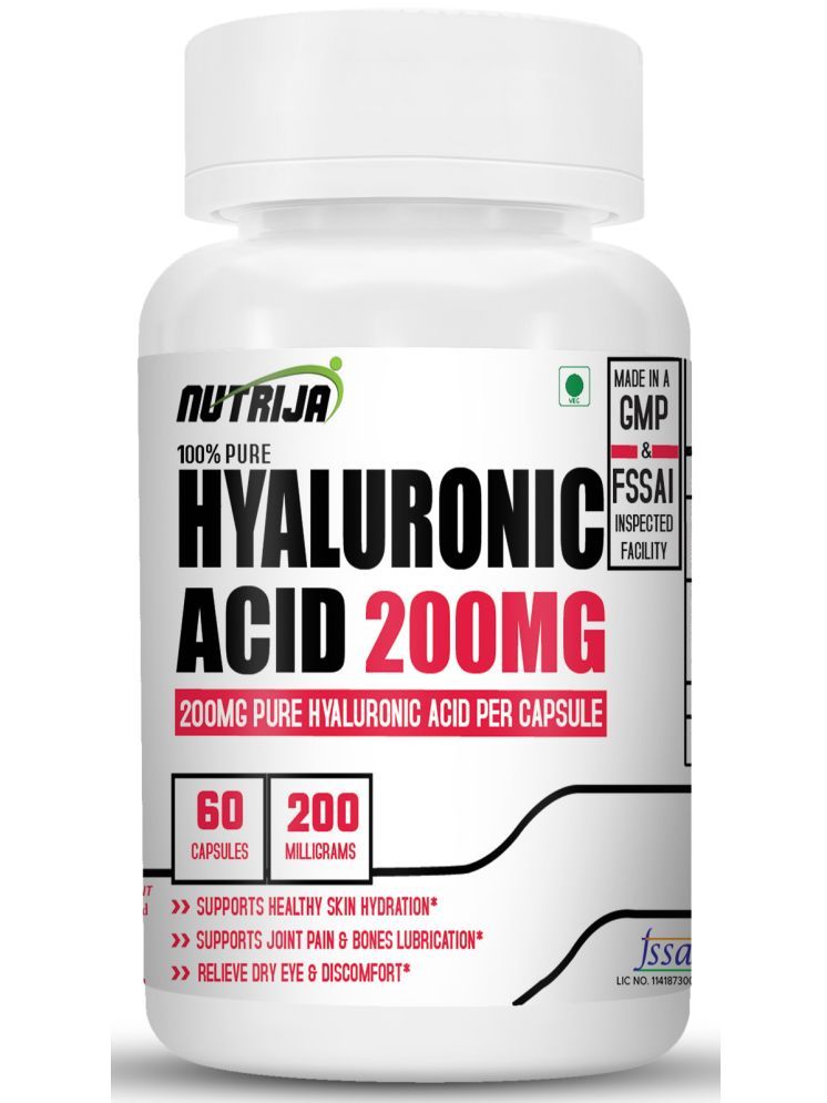     			NUTRIJA Hyaluronic Acid 200mg - 60 no.s Capsule