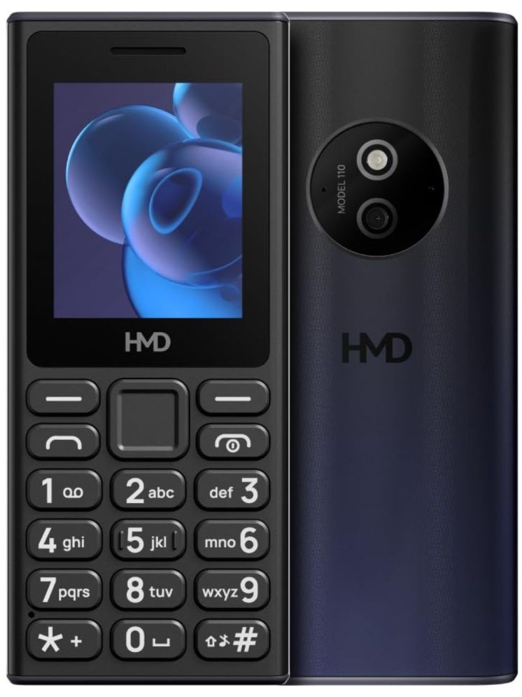     			Nokia HMD 110 Dual SIM Feature Phone Black