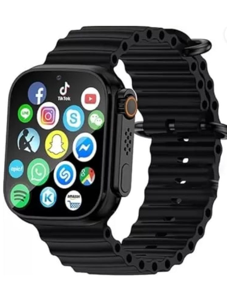     			Shopic Point T800 ultra smart watch Black Smart Watch