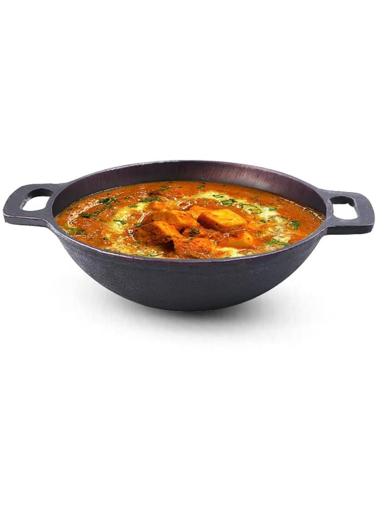     			The Indus Valley Cast Iron Deep Kadhai 5 mm ( 1.3 ) L