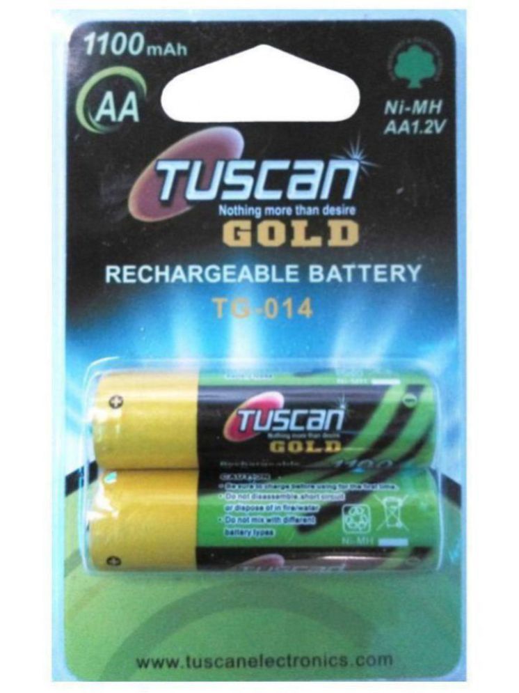     			Tuscan (TG-014) 1.2 V AA 1100 mAh Rechargeable Battery For Camera ( Pack of 1 )