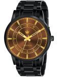 Crestello Black Metal Analog Men's Watch