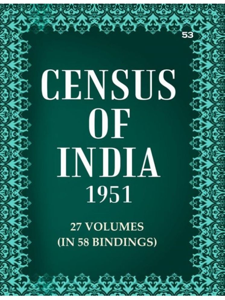     			Census of India 1951: Madhya Bharat & Bhopal - Report and Subsidiary Tables Volume Book 53 Vol. XV, Pt. 1-A & B [Hardcover]