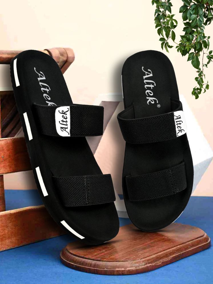     			Chappal Wala Black Men's Daily Slipper