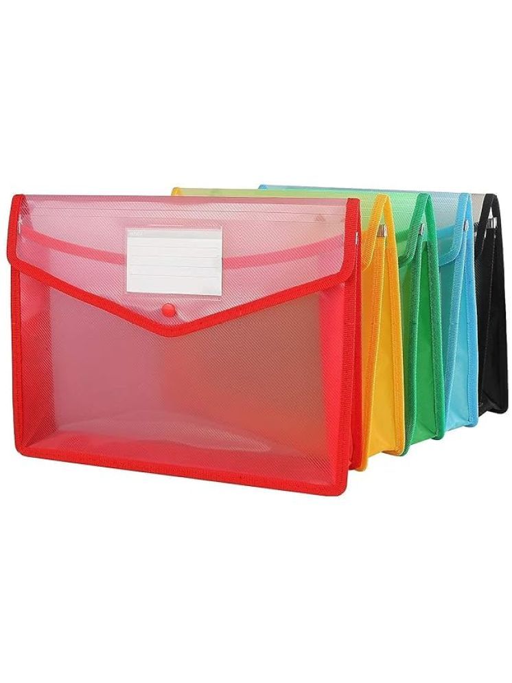     			Eclet Multicolor File Folder ( Pack of 5 )