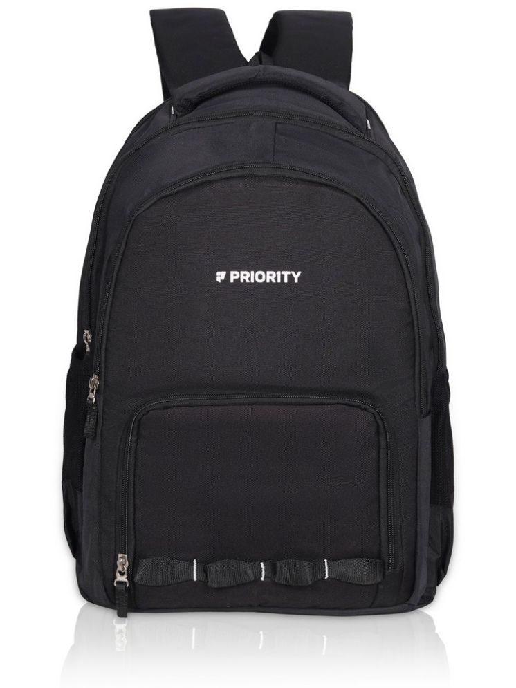     			Priority 38 Ltrs Black Laptop Bags