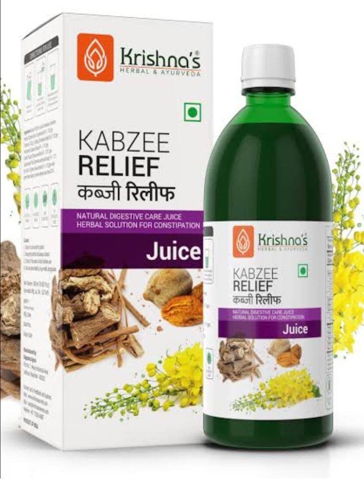     			Krishnas KABZEE RELIEF JUICE (PACK OF2) 500 ML