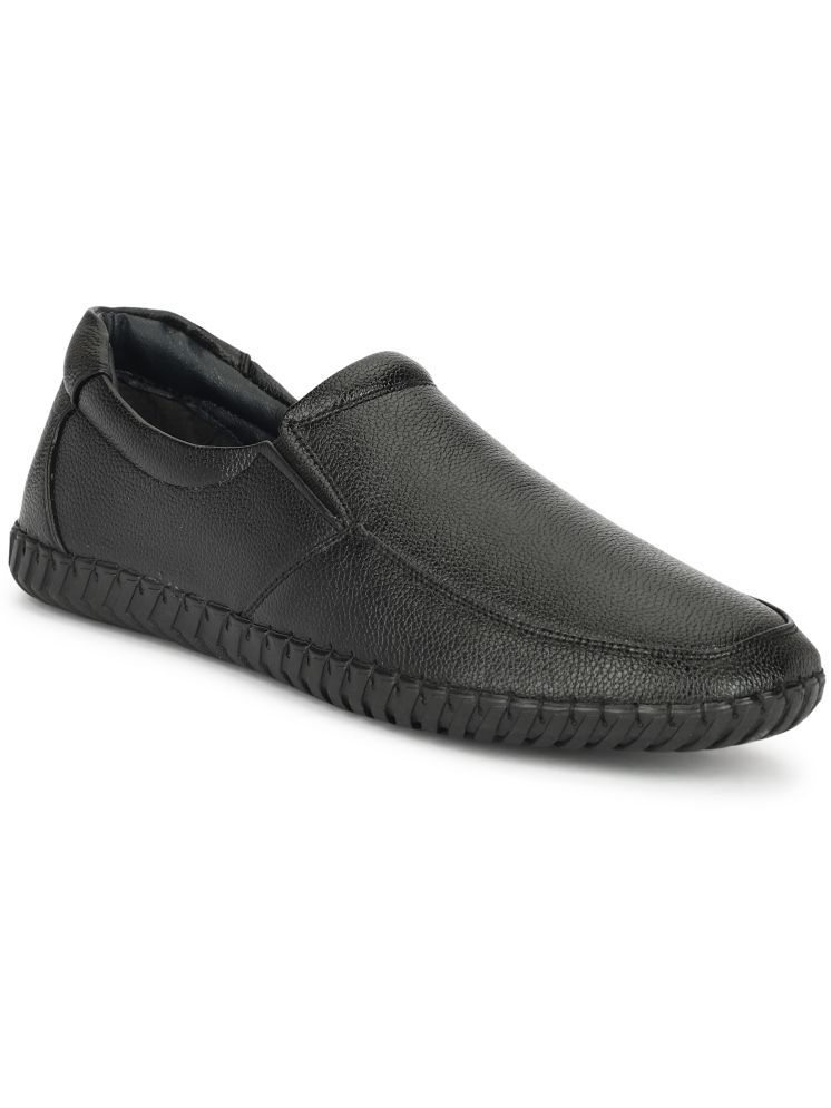     			Rimezs Black Men's Slip on