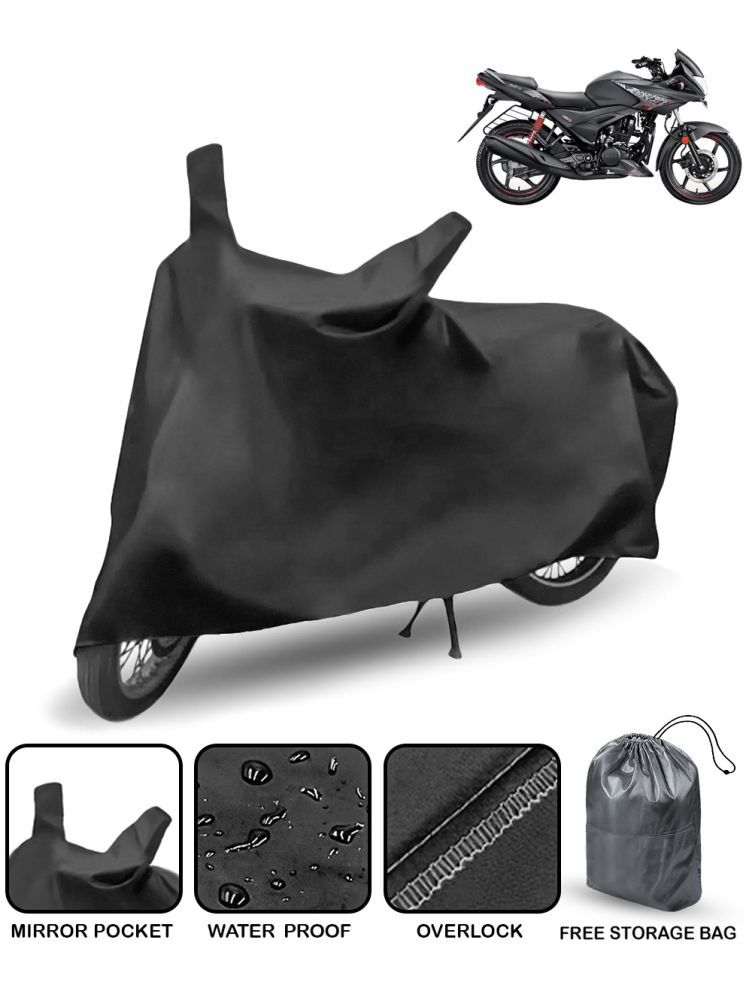     			CARNEST Bike Body Cover for Hero Ignitor ( Pack of 1 ) , Black