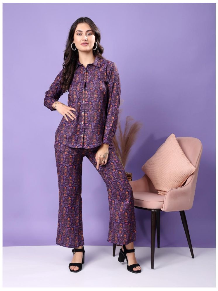     			Hangup Multi Color Printed Pant Top Set