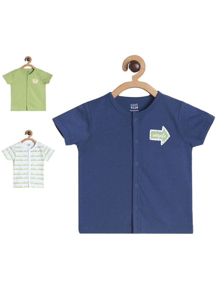     			MINI KLUB Multi Baby Boy Shirt ( Pack of 3 )