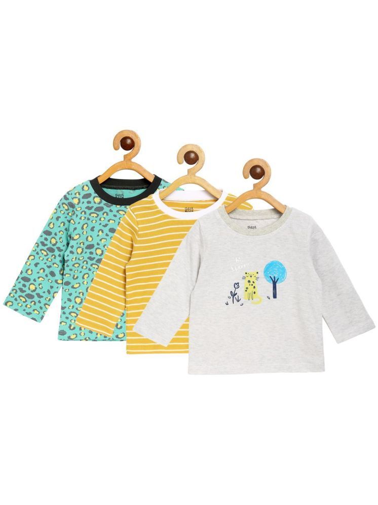     			MINI KLUB Multi Baby Boy T-Shirt ( Pack of 3 )