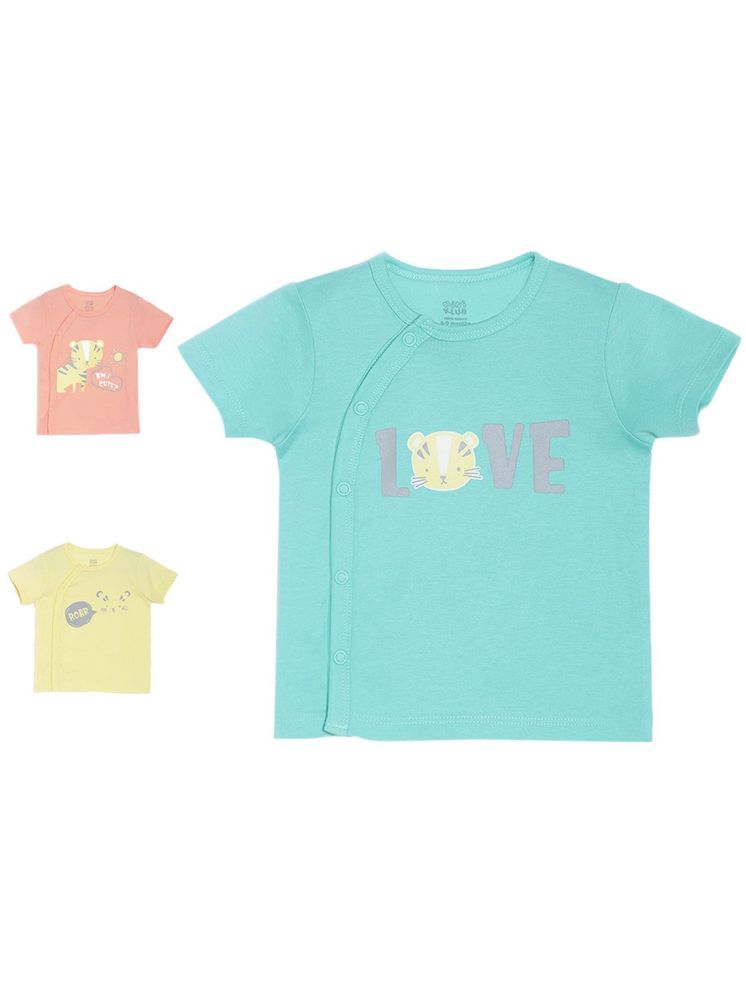     			MINI KLUB Multi Baby Boy Shirt ( Pack of 3 )