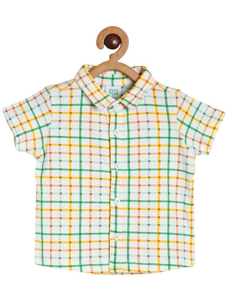     			MINI KLUB Pack of 1 Baby Boys Cotton Shirt ( Multi )