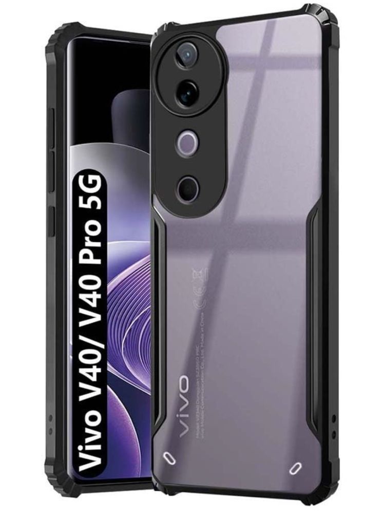     			ZAMN Shock Proof Case Compatible For Polycarbonate Vivo V40 5G ( )