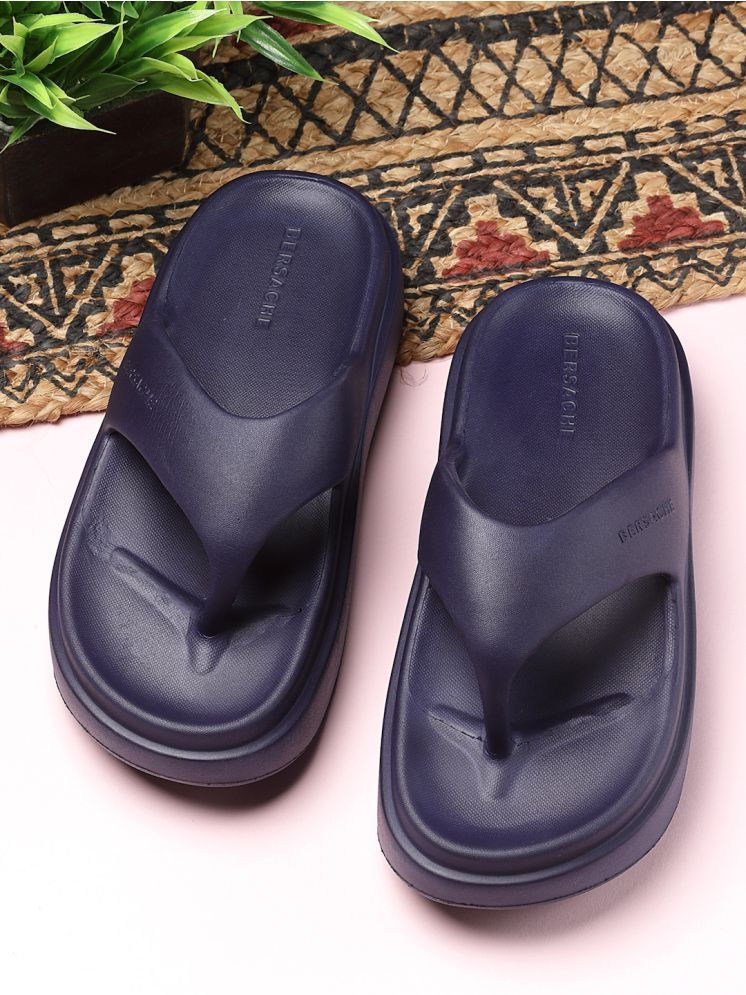     			Bersache Blue Clogs