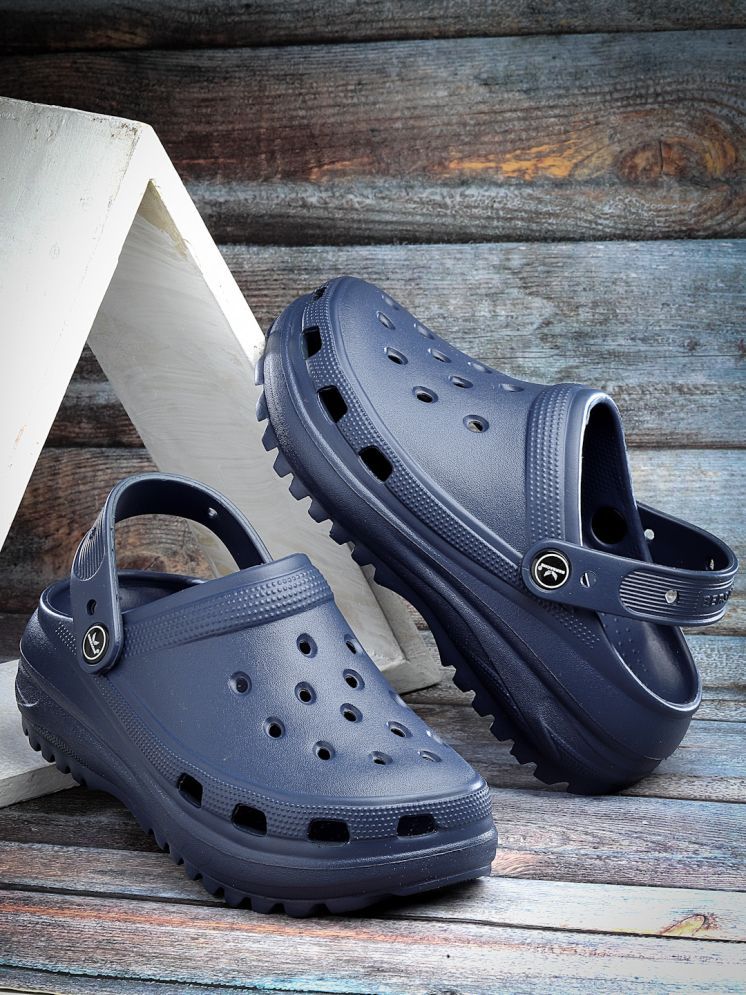     			Bersache Blue Clogs